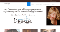 Desktop Screenshot of dimensionsdws.com